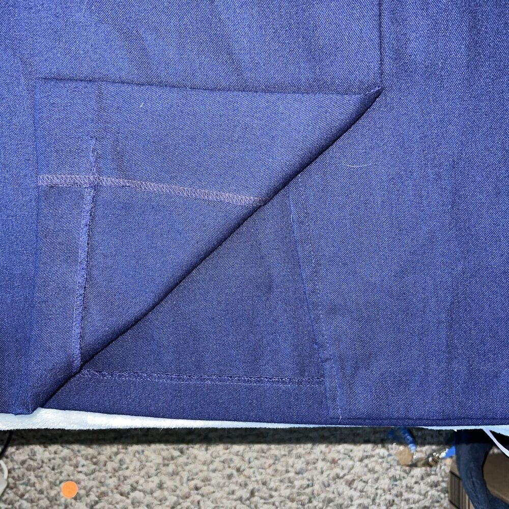 CL Cricket Lane Vintage 80s Womens 12 Canvas Blend Tulip Skirt Stretch USA Made - Picture 9 of 12